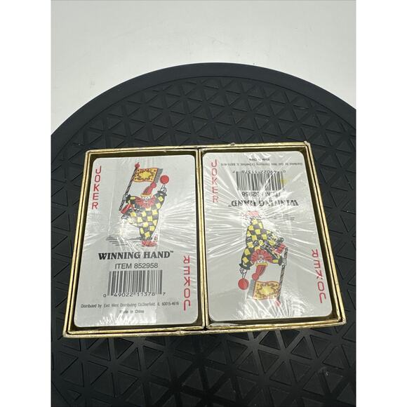 2 Deck Playing Cards Landscapes Winning Hand Designer Series Vtg Sealed - Picture 3 of 3
